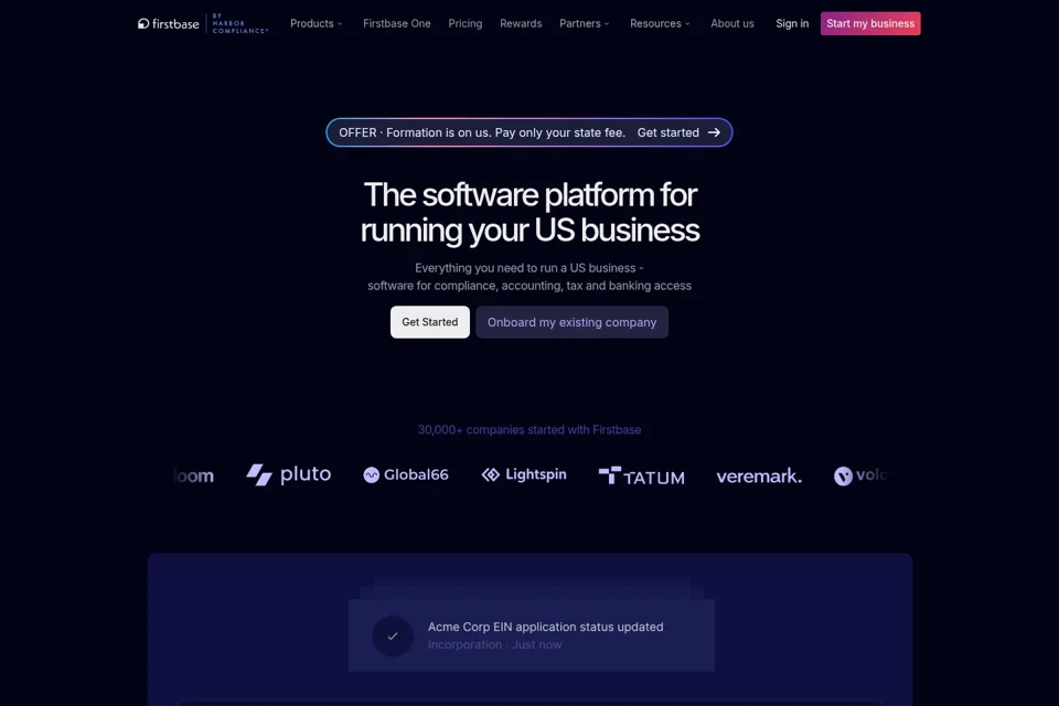 Landing page preview