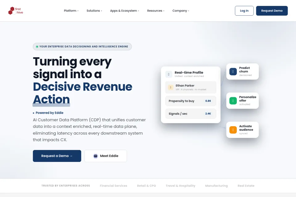 Landing page preview