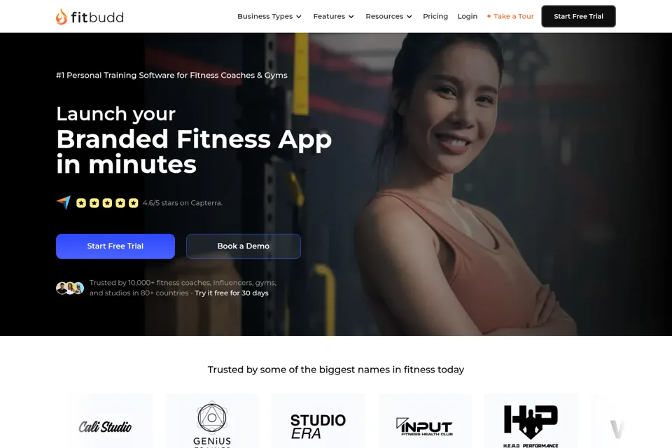 Landing page preview