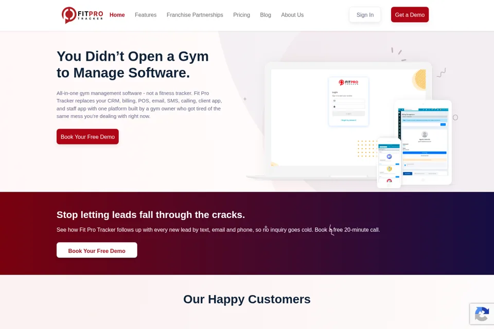 Landing page preview