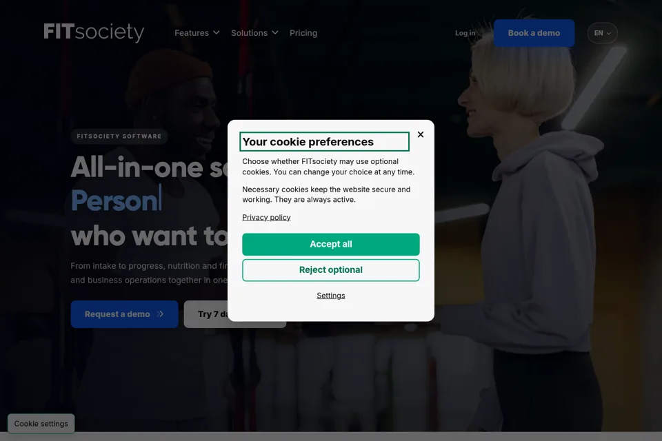 Landing page preview