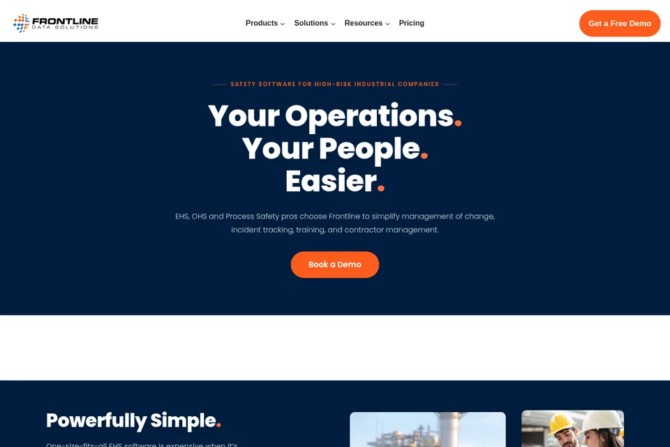 Landing page preview