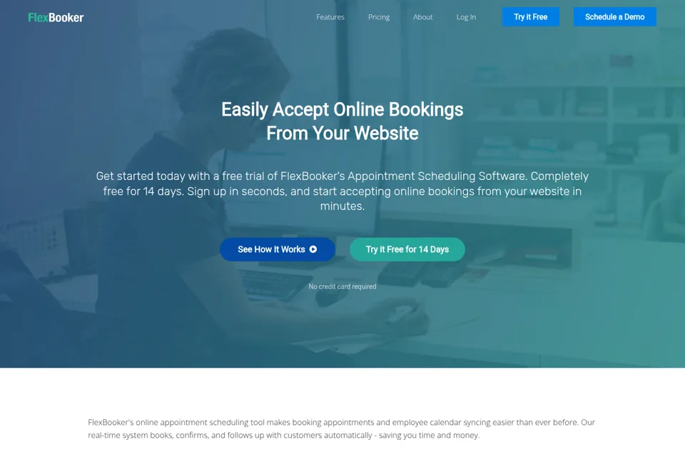 Landing page preview