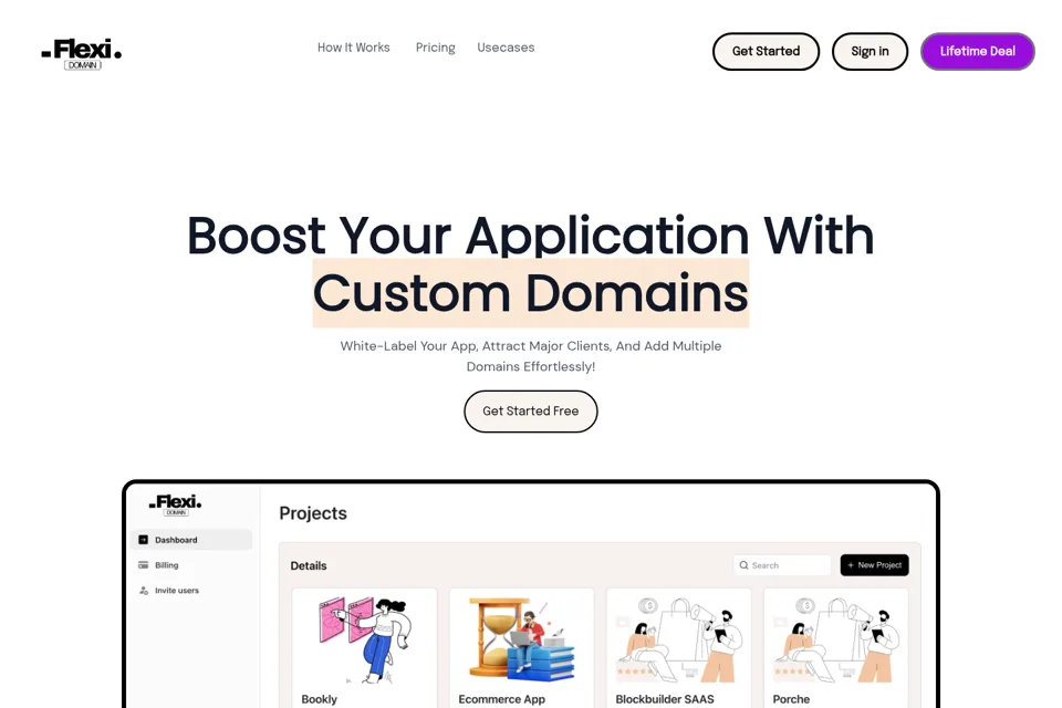 Landing page preview