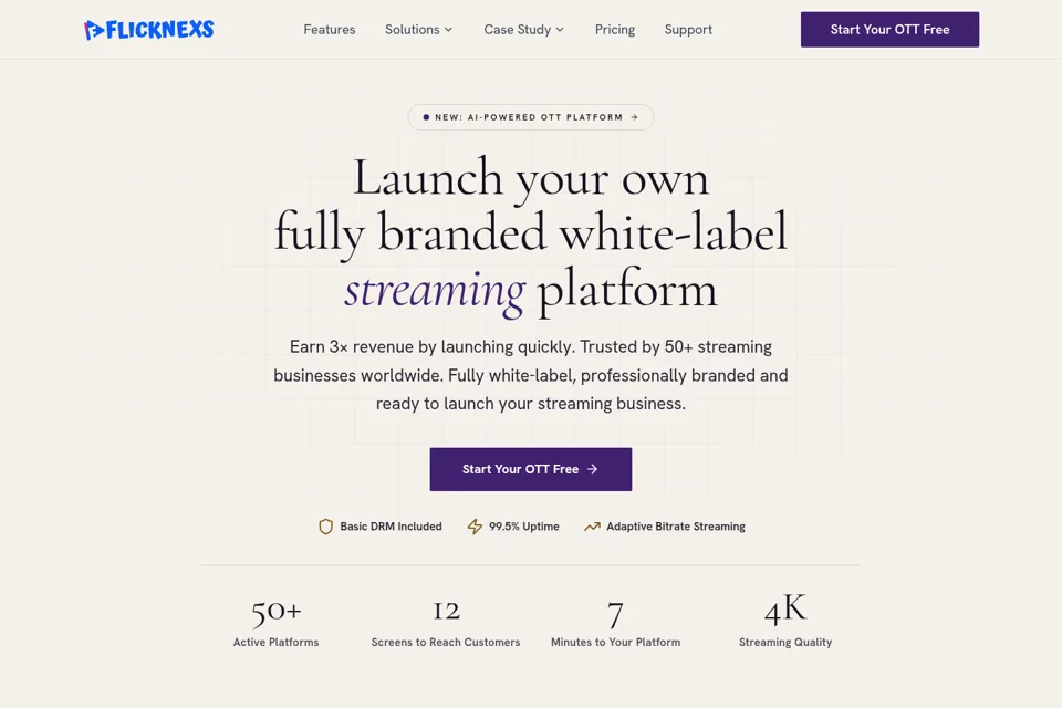 Landing page preview