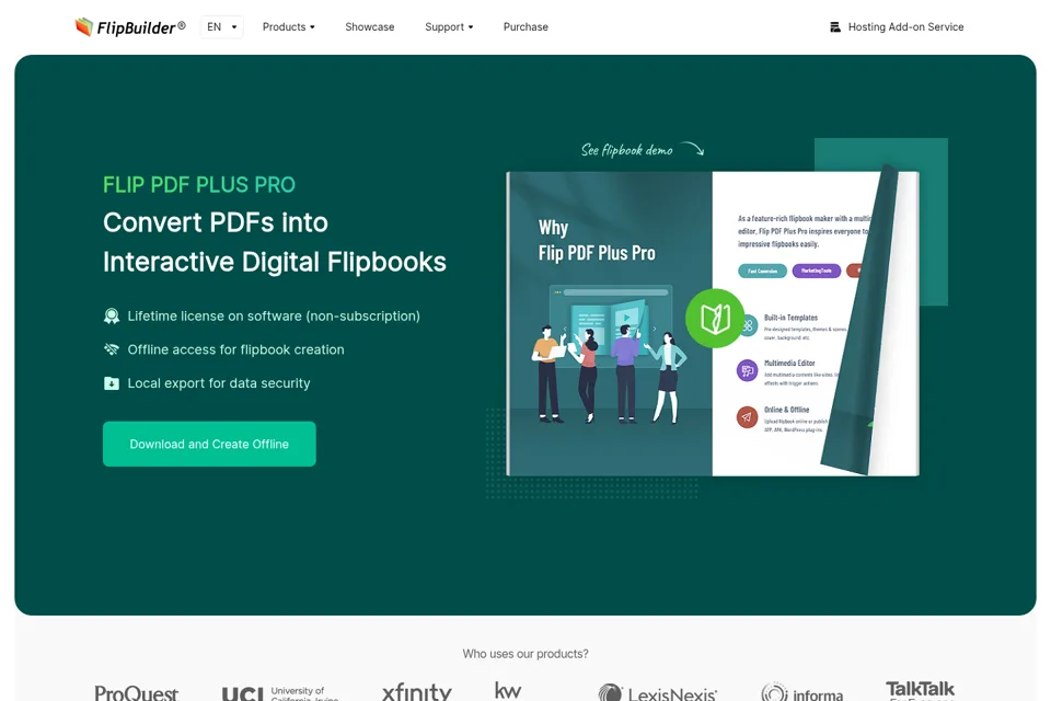 Landing page preview