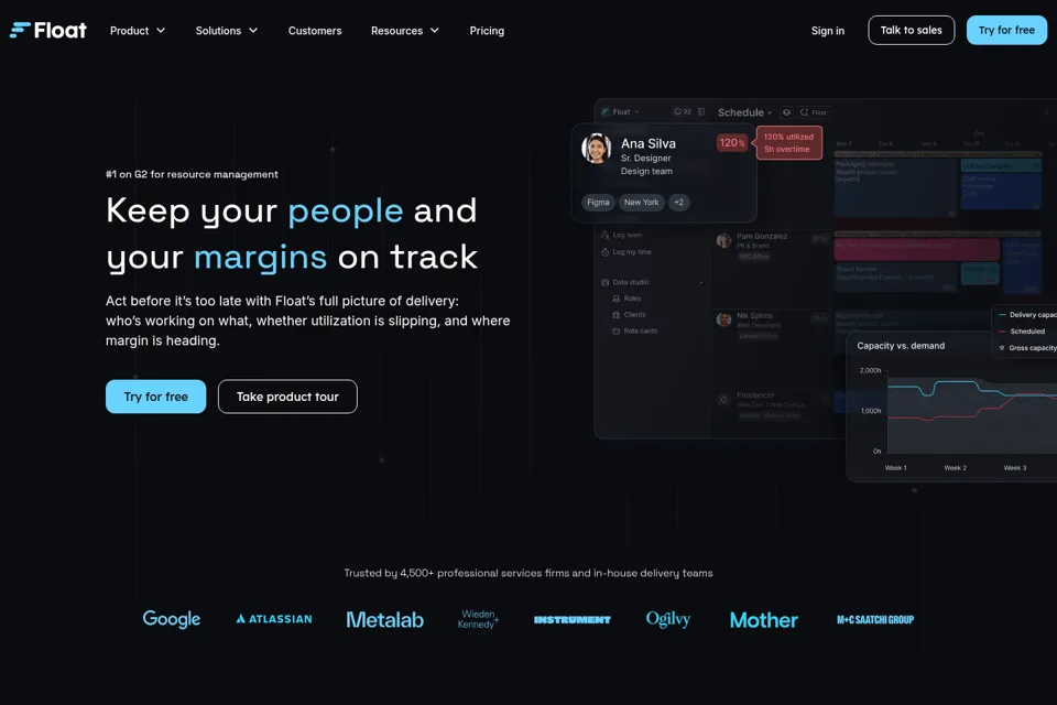 Landing page preview