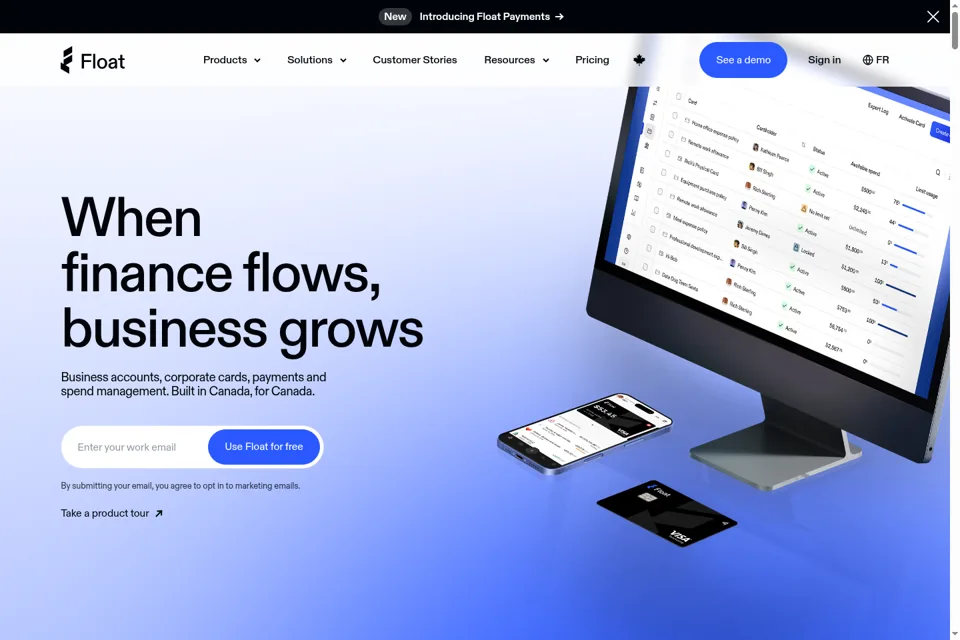 Landing page preview