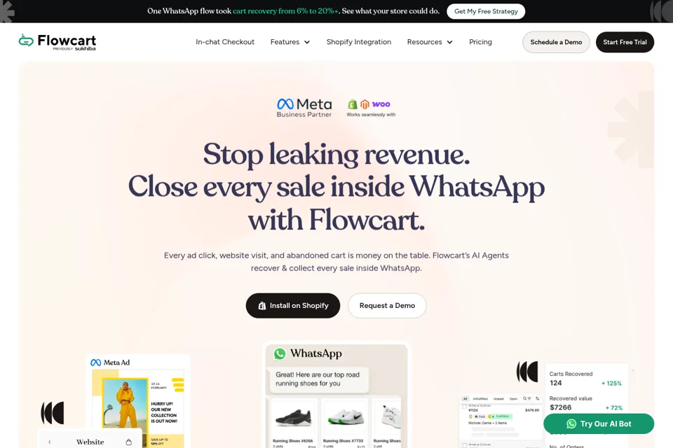 Landing page preview