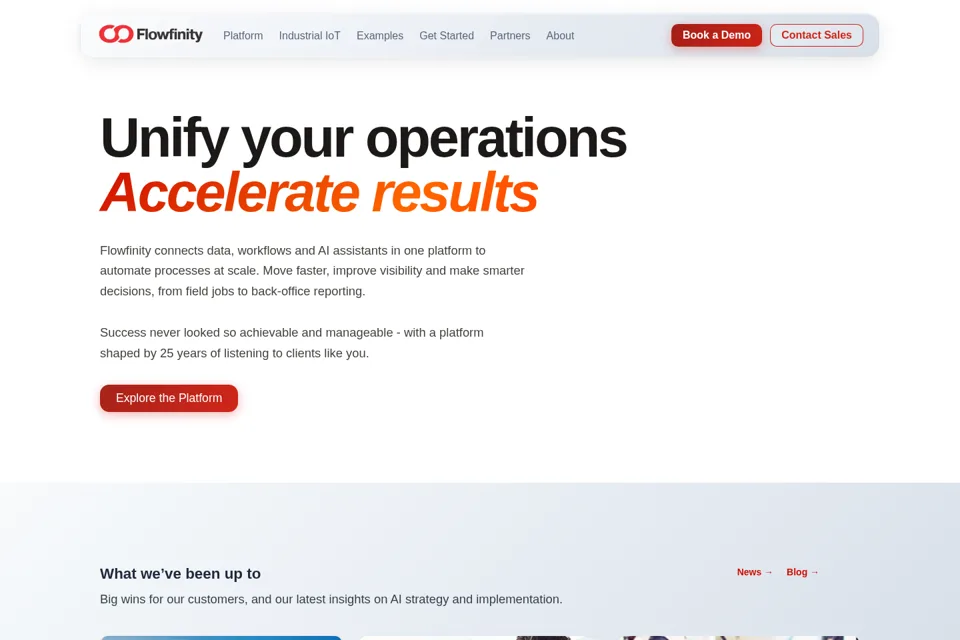 Landing page preview