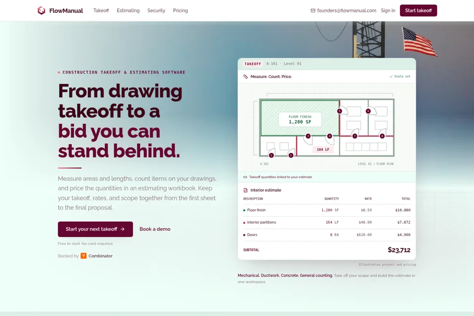 Landing page preview