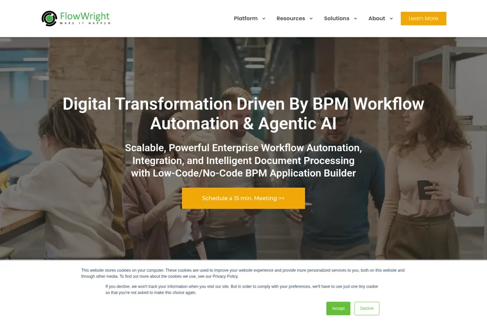 Landing page preview