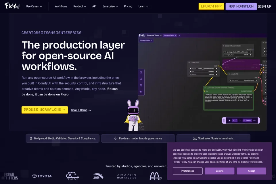 Landing page preview
