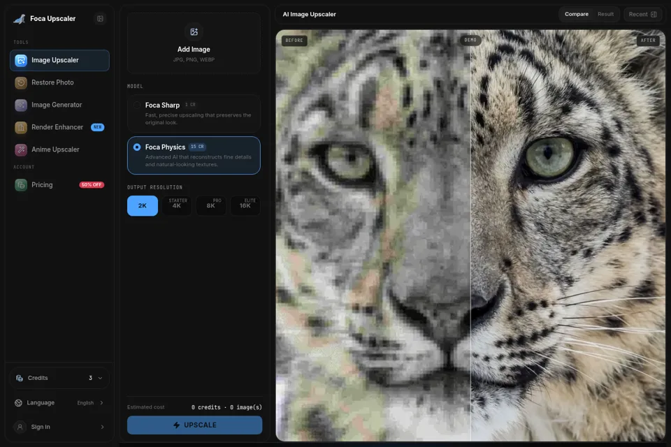 Landing page preview