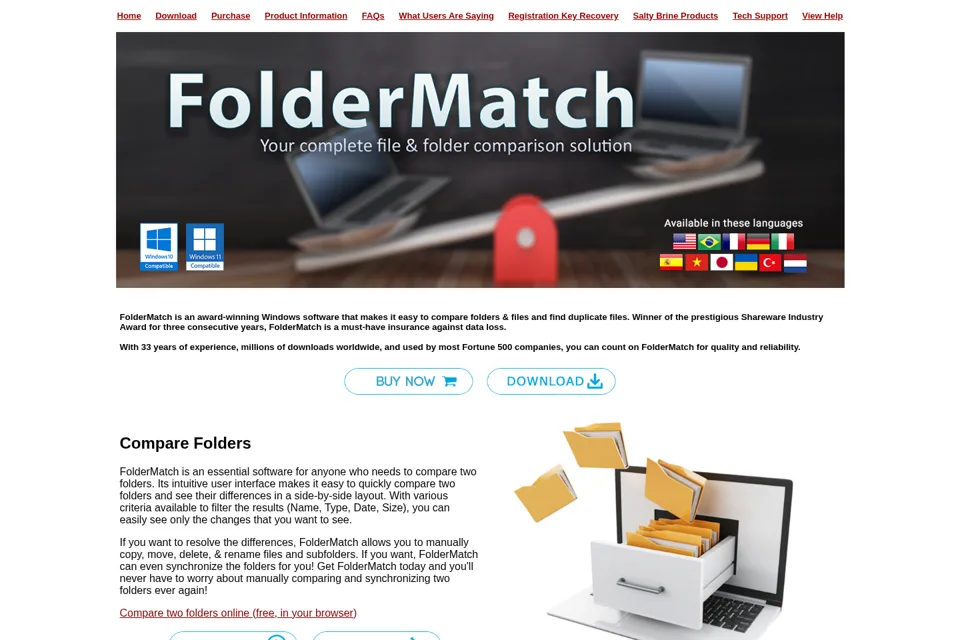 Landing page preview
