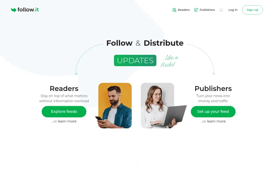 Landing page preview