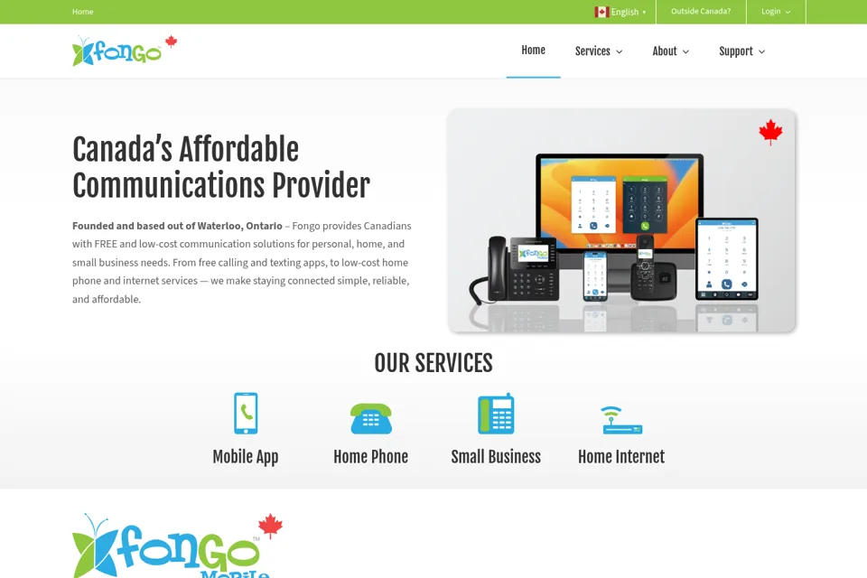 Landing page preview