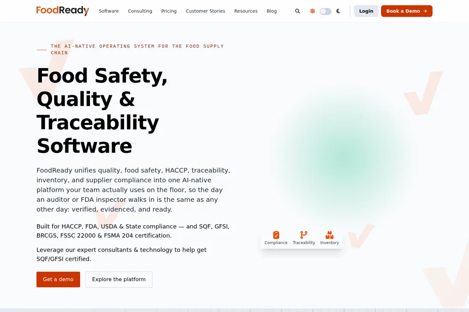 Landing page preview
