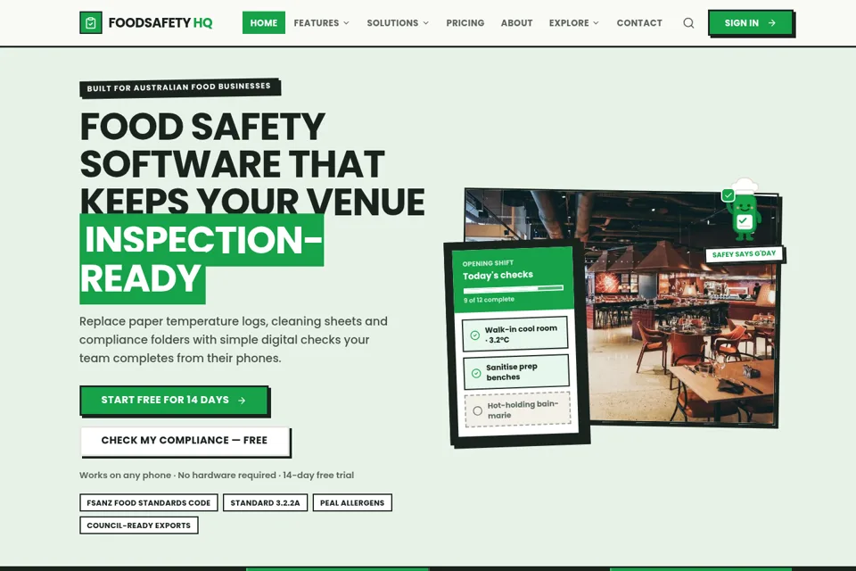 Landing page preview