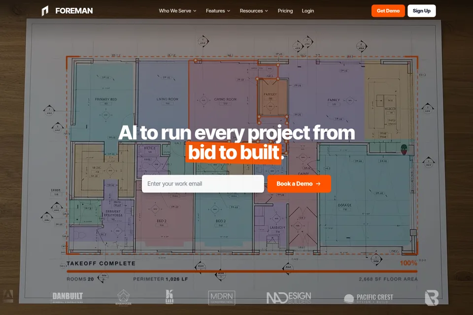 Landing page preview