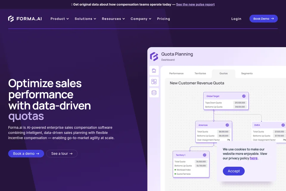 Landing page preview