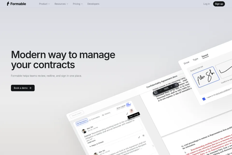 Landing page preview
