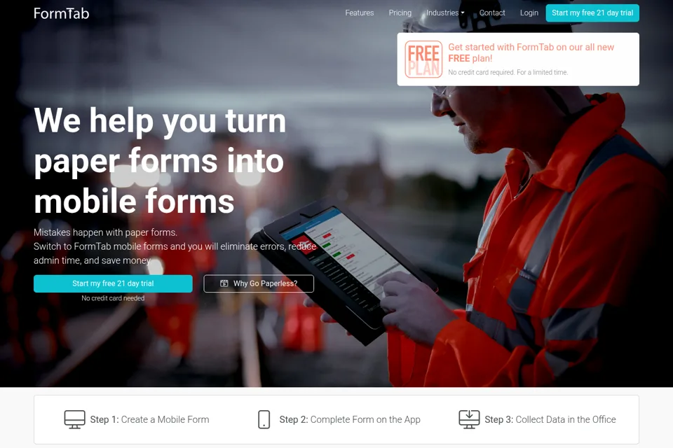 Landing page preview