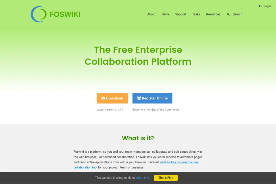Landing page preview