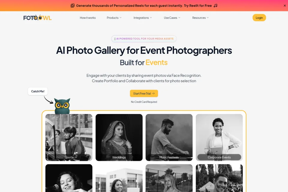 Landing page preview