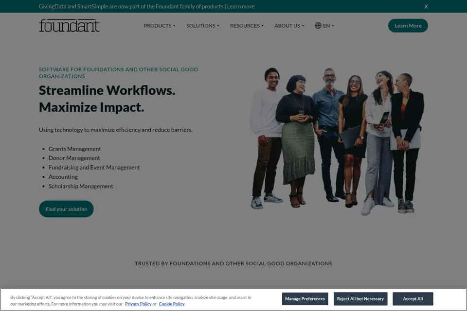 Landing page preview