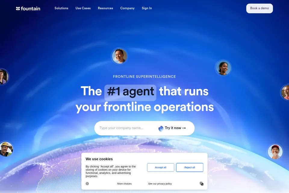 Landing page preview
