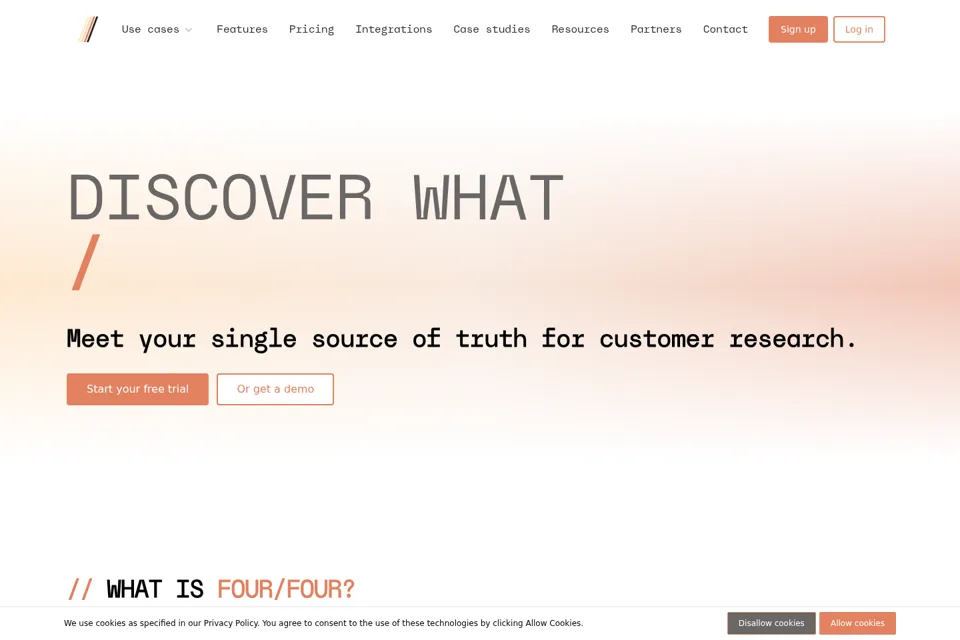 Landing page preview