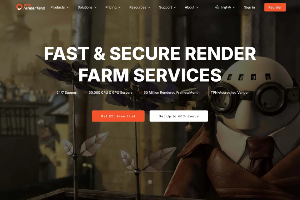 Landing page preview