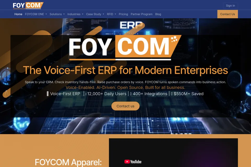 Landing page preview