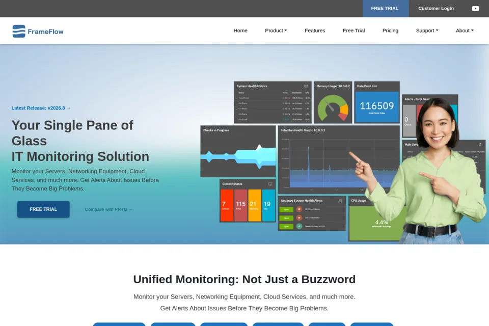 Landing page preview