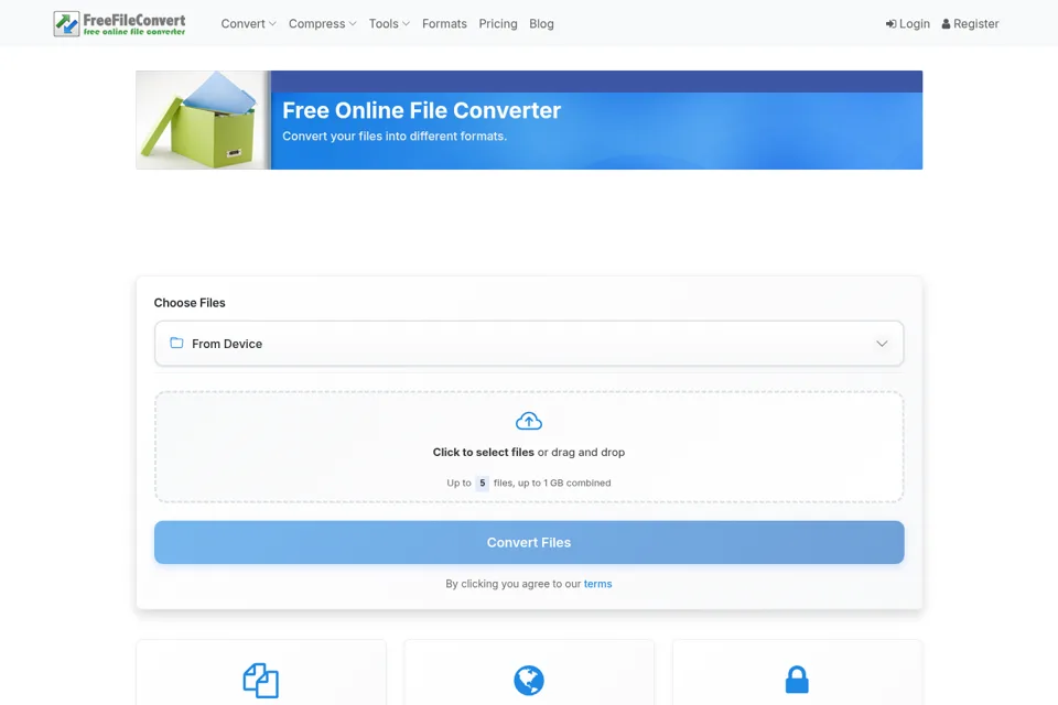 Landing page preview