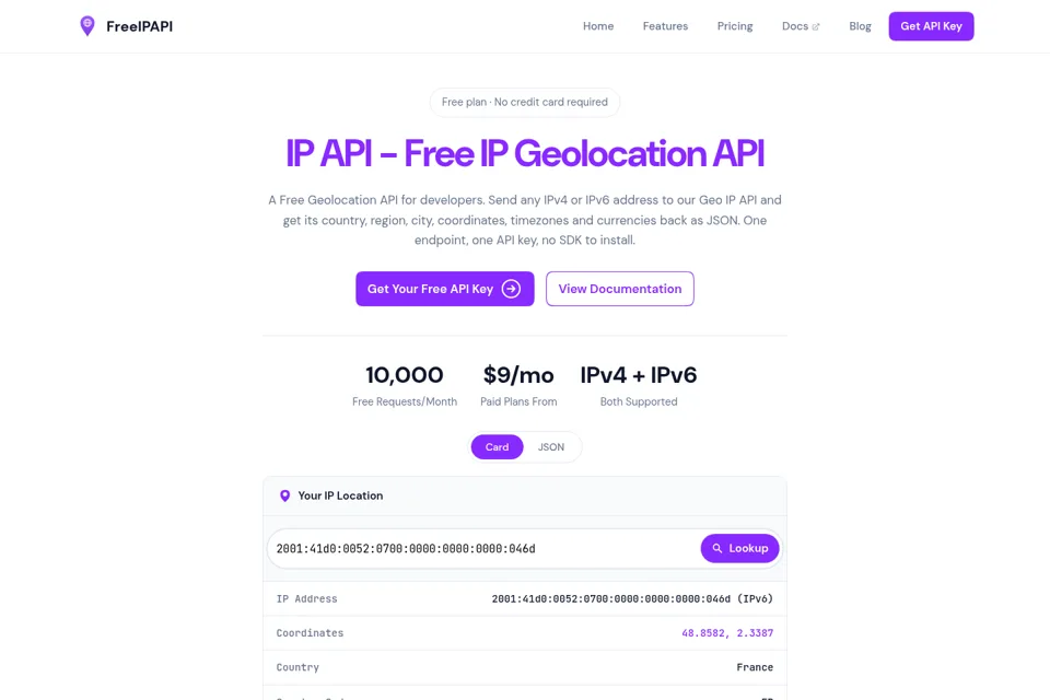 Landing page preview