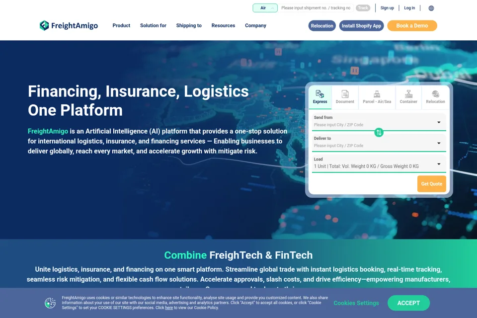 Landing page preview
