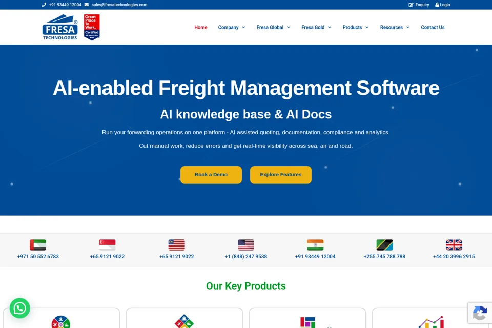 Landing page preview