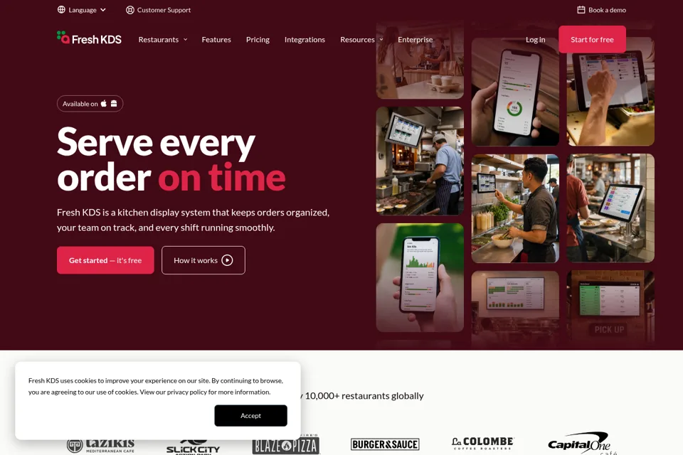Landing page preview