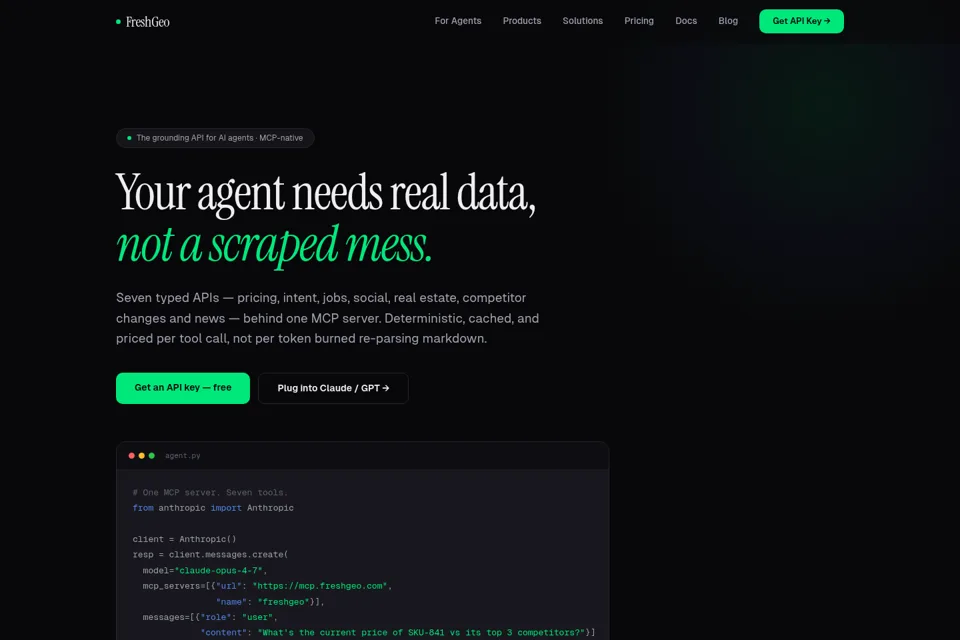 Landing page preview