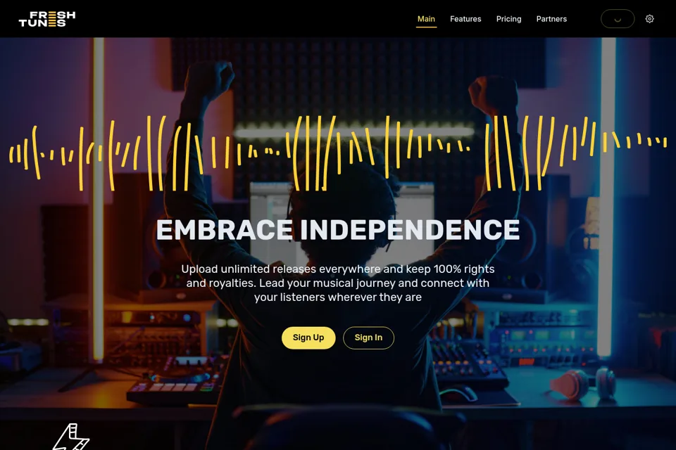 Landing page preview