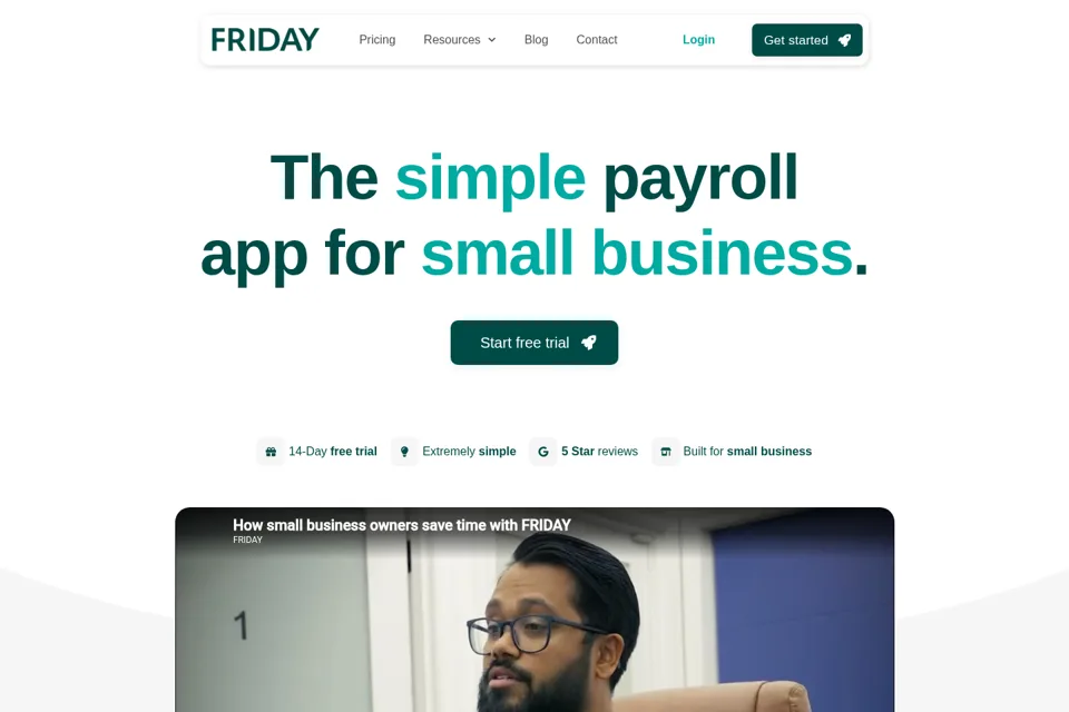 Landing page preview