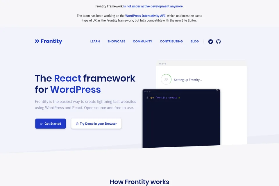 Landing page preview