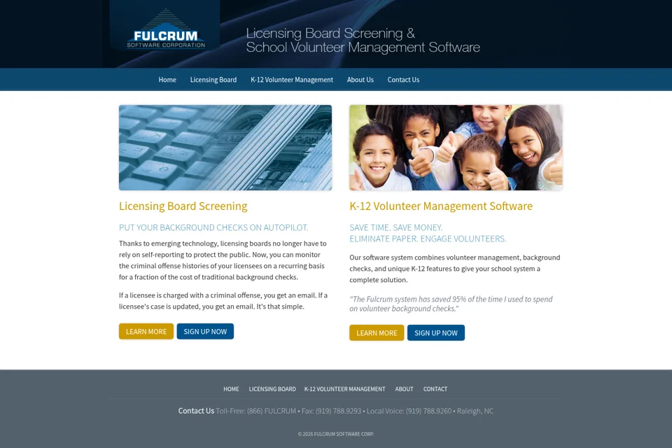 Landing page preview