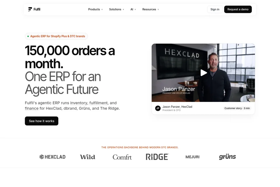 Landing page preview