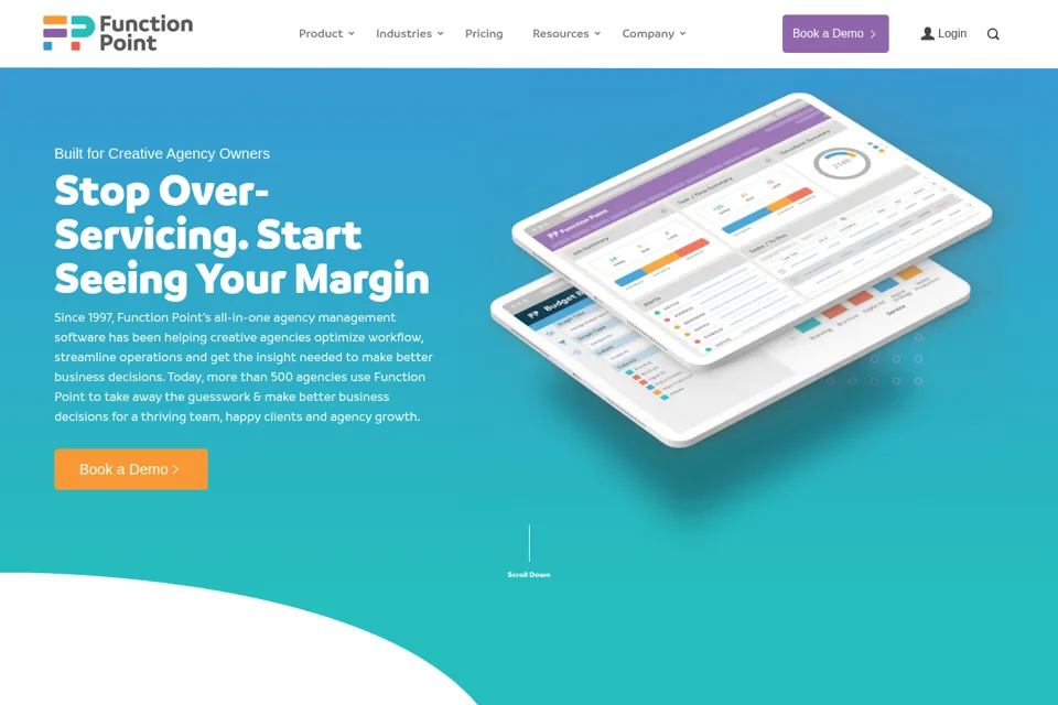 Landing page preview