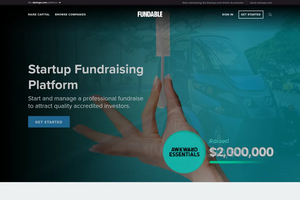 Landing page preview
