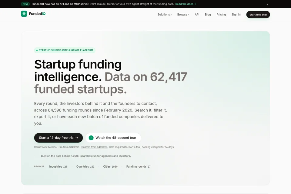 Landing page preview