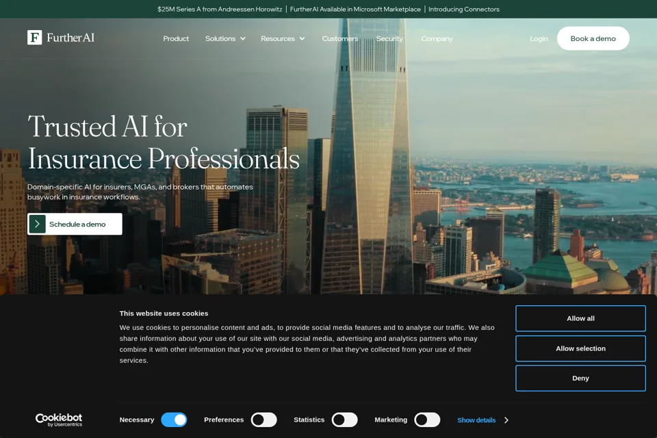 Landing page preview